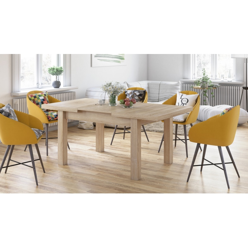 Mesa de comedor plegable RALF roble sonoma