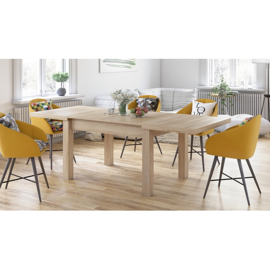 Mesa de comedor plegable RALF roble sonoma