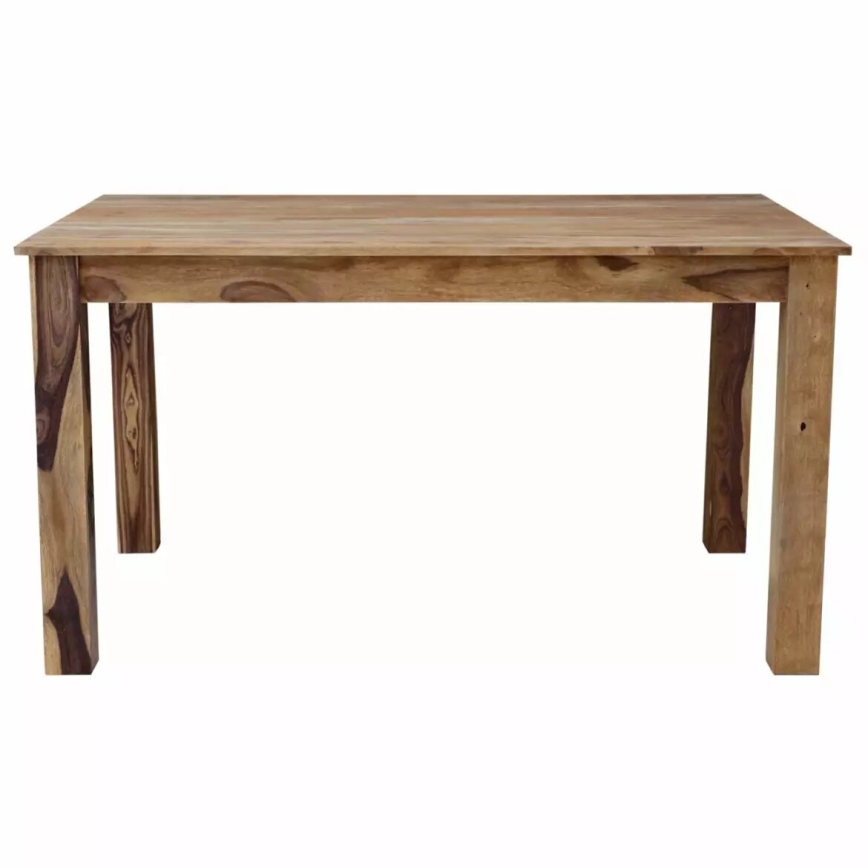 Mesa de comedor RAMI 120x90 cm madera maciza/palisandro