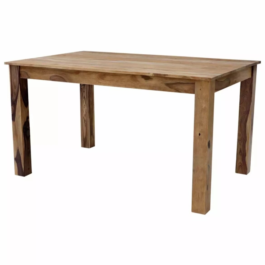 Mesa de comedor RAMI 120x90 cm madera maciza/palisandro