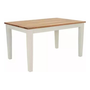 Mesa de comedor RETRO 140x90 cm madera maciza/árbol de mango