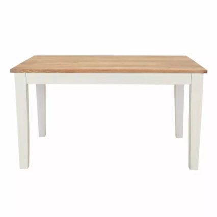 Mesa de comedor RETRO 140x90 cm madera maciza/árbol de mango