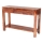 Mesa de consola GANI 76x130 cm madera maciza/palisandro