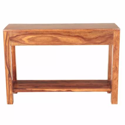 Mesa de consola GANI 76x130 cm madera maciza/palisandro