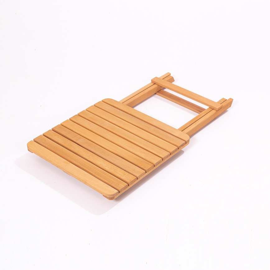 Mesa de jardín 60x60 cm haya
