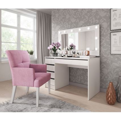 Mesa de tocador DAGUN blanco