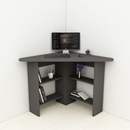 Mesa de trabajo CORNER 73,8x80 cm antracita