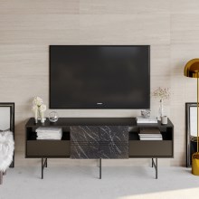 Mesa de TV DERIN 65x180 cm negro