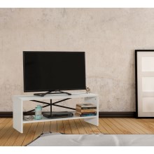 Mesa de TV ROZI 45x90 cm blanco