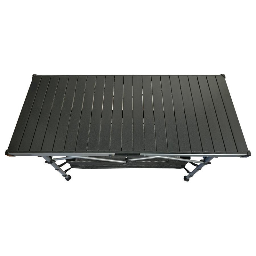 Mesa plegable de camping 123x55cm antracita