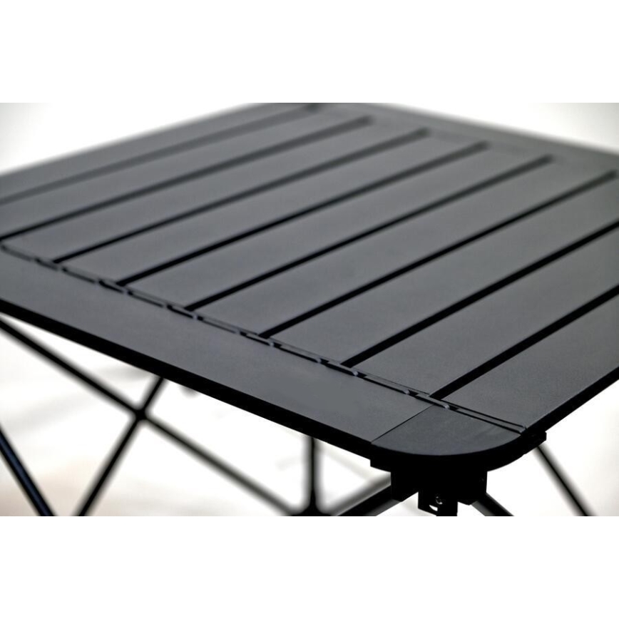 Mesa plegable de camping 52x52cm antracita