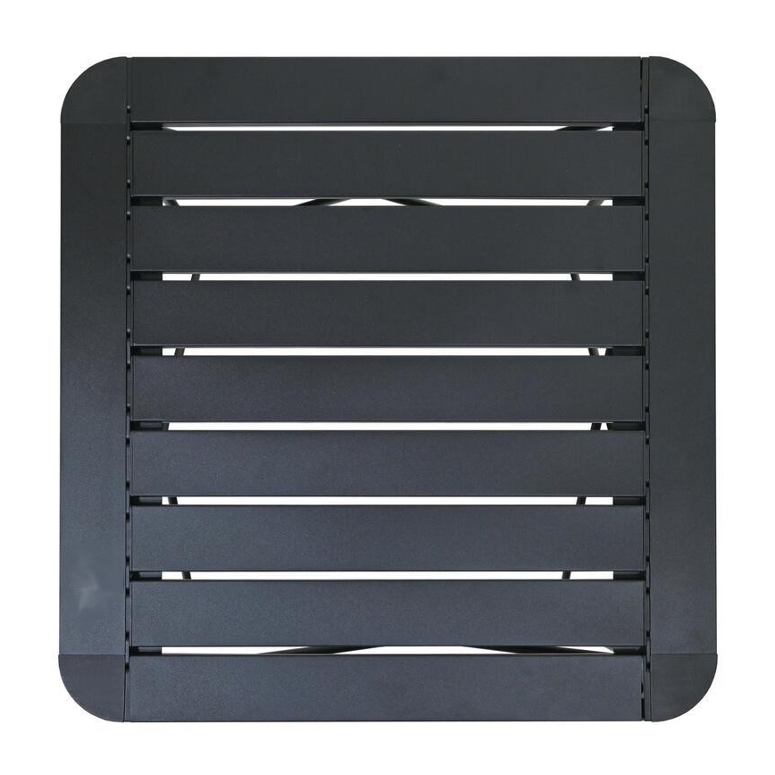 Mesa plegable de camping 52x52cm antracita