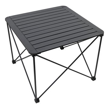 Mesa plegable de camping 70x70cm antracita