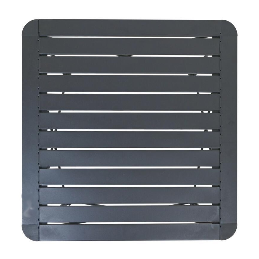 Mesa plegable de camping 70x70cm antracita