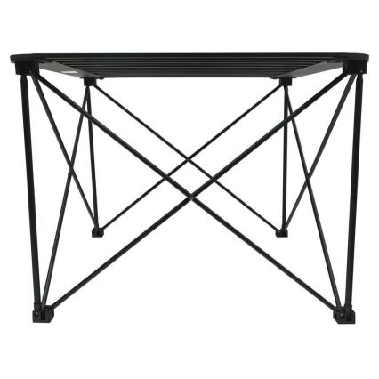 Mesa plegable de camping 70x70cm antracita