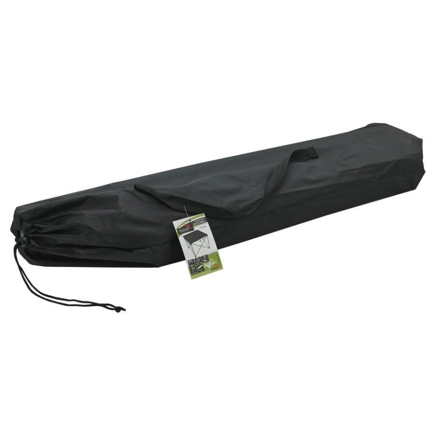 Mesa plegable de camping 70x70cm antracita