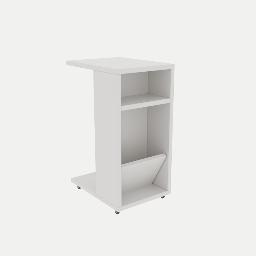 Mesa plegable FILINTA 63x40 cm blanco