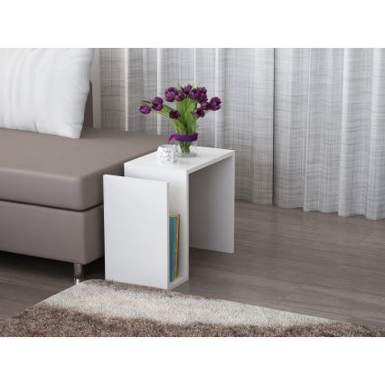 Mesa plegable YOSUN 46,8x61,3 cm blanco