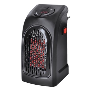 Mini enchufe Ventilador con elemento calefactor cerámico 350W/230V