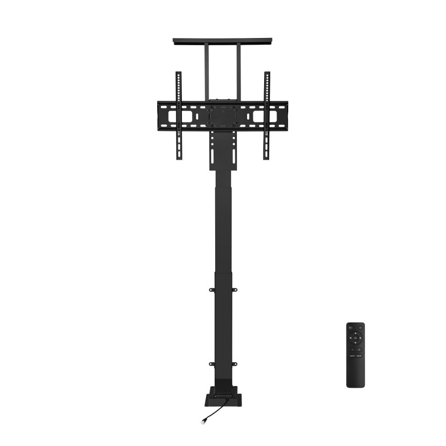 MK FLORIA MKF-19DM648 - Soporte de suelo para TV 37-65" negro + control remoto