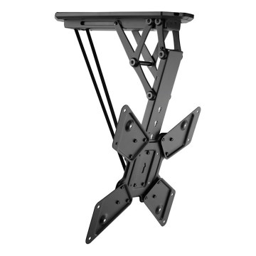 MK FLORIA MKF-20DM444 - Soporte inteligente de techo para TV 55" negro Wi-Fi TUYA + control remoto