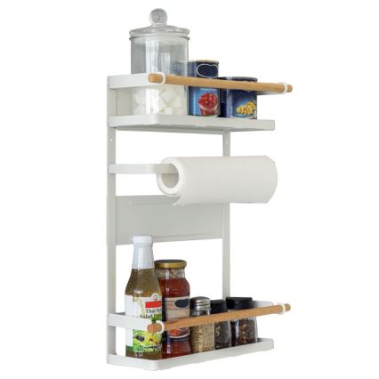 MK FLORIA MKF-21MG01W - Organizador magnético  46,5x34 cm blanco