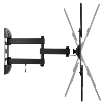 MK FLORIA MKF-23DP444 - Soporte de pared para TV con junta 65" negro