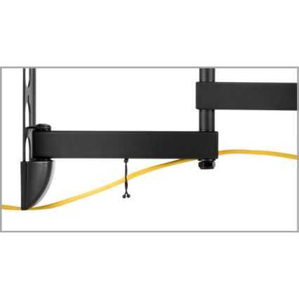 MK FLORIA MKF-23DP444 - Soporte de pared para TV con junta 65" negro