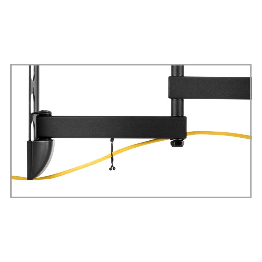 MK FLORIA MKF-23DP444 - Soporte de pared para TV con junta 65" negro