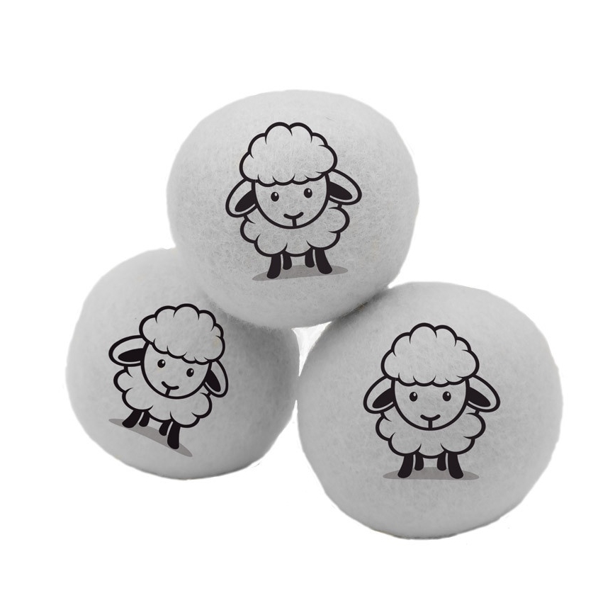 MK FLORIA MKF-23DRY03 - Bolas de lana para secadora 3 uds.