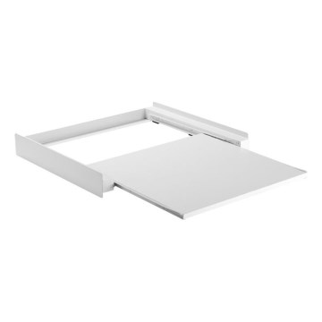 MK FLORIA MKF-23MZ601 - Kit de apilamiento para lavadora y secadora con bandeja extraíble 60 cm blanco