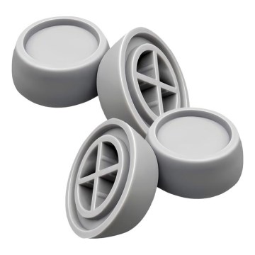 MK FLORIA Superior Anti-vibration PADS - Almohadillas de goma antivibración para lavadoras 4 piezas