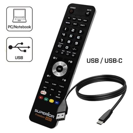MK FLORIA Superior FREEDOM 4en1 USB - Control remoto 4en1 USB