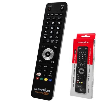 MK FLORIA Superior FREEDOM 4en1 USB - Control remoto 4en1 USB