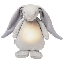 Moonie 4554MOO - Lámpara nocturna infantil conejito gris