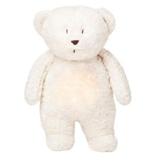 Moonie 8606MOO - Pequeña lámpara de noche infantil oso cremoso