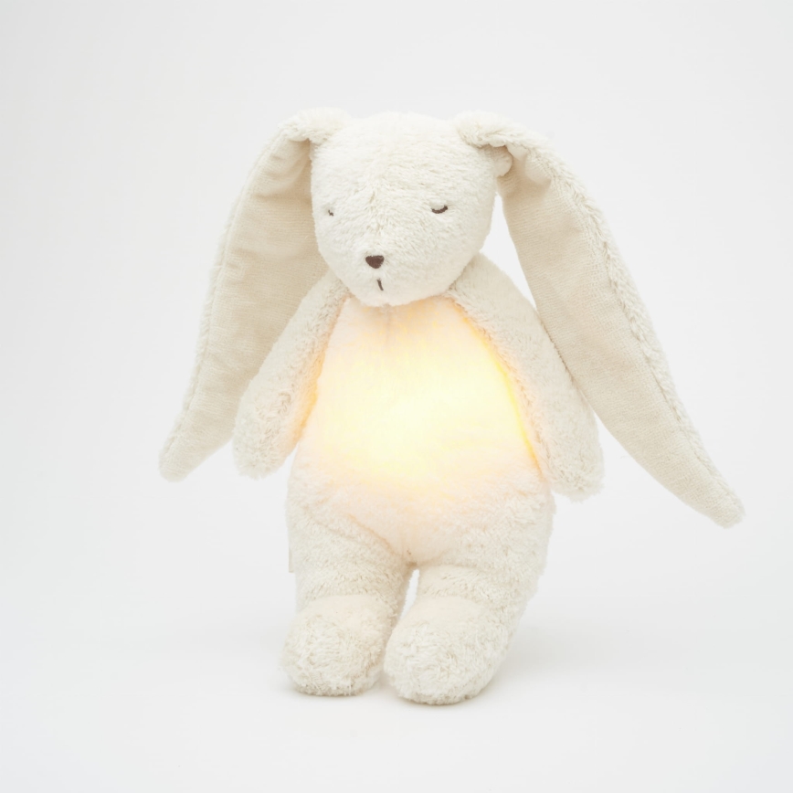 Moonie - Pelele con melodía y luz conejo organic polar natur