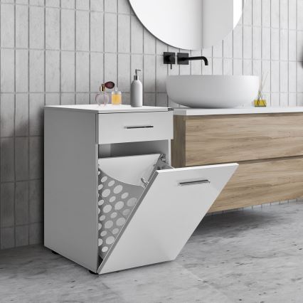 Mueble de baño 83x52 cm blanco