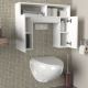 Mueble de baño GERONIMO 61x76 cm blanco