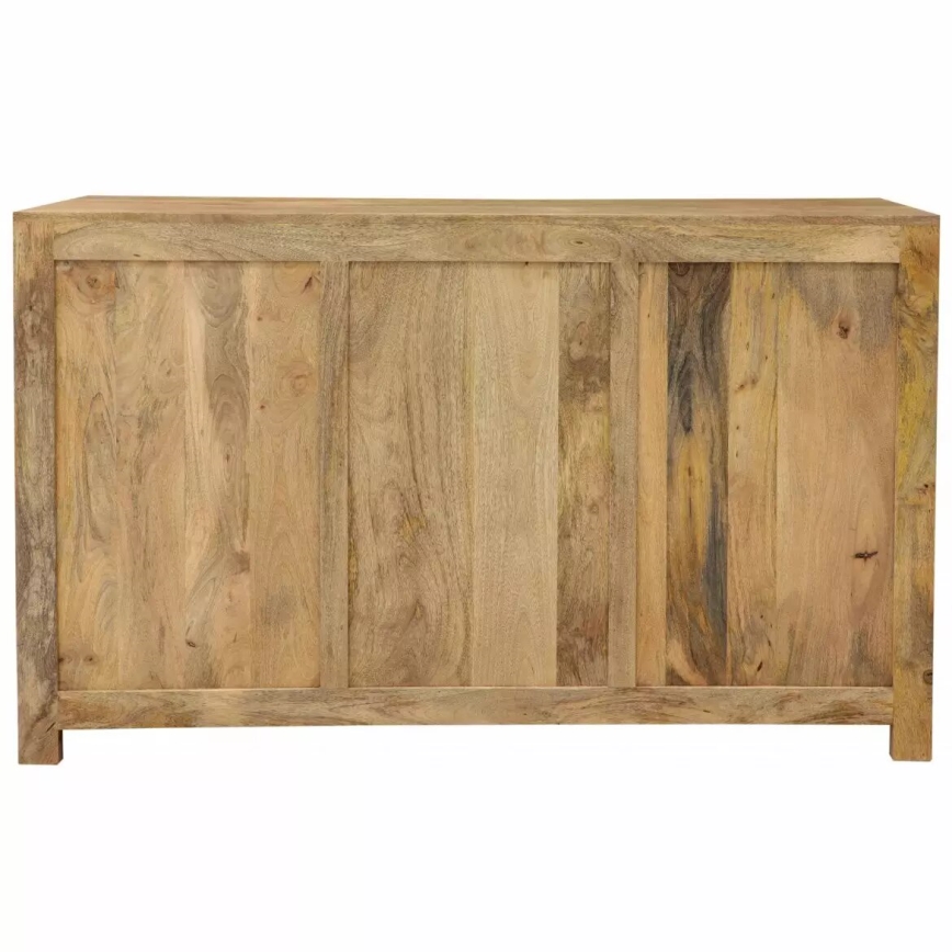 Mueble de bar HINA 140x90 cm madera maciza/mango