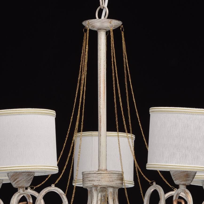 MW-LIGHT - Lámpara colgante con cadena VITALINA 5xE14/40W/230V