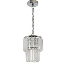 MW-LIGHT - Lámpara colgante de cristal ADERLAND 1xE27/60W/230V