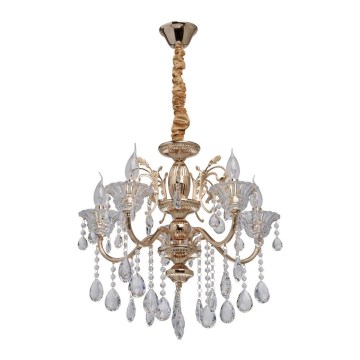 MW-LIGHT - Lámpara colgante de cristal CRYSTAL 5xE14/40W/230V