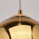 MW-LIGHT - Lámpara colgante MEGAPOLIS 1xE27/40W/230V dorado