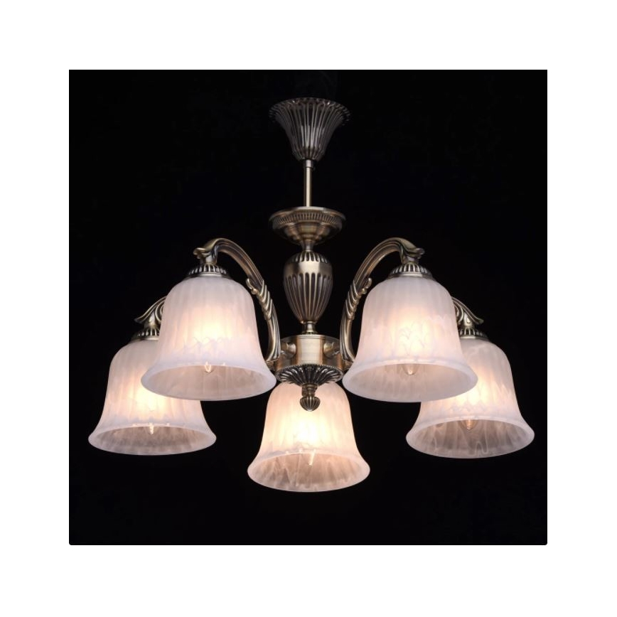 MW-LIGHT - Lámpara de techo ARIADNA 5xE27/60W/230V