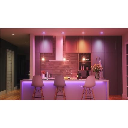 SET 3x Bombilla LED RGBW regulable ESSENTIALS A60 E27/8,5W/230V CRI 90 2700-6500K Wi-Fi - Nanoleaf