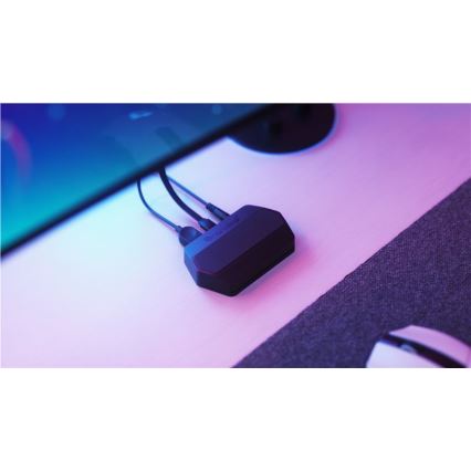 Nanoleaf NF082K02-40LS - Juego para duplicación de pantalla 4D + Tiras de luces 4m 65''