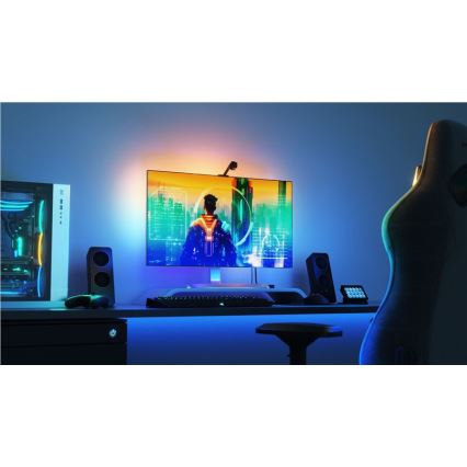 Nanoleaf NF082K02-40LS - Juego para duplicación de pantalla 4D + Tiras de luces 4m 65