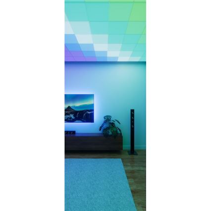 Nanoleaf - SET 3x Plafón regulable RGBW SKYLIGHT 1xLED/18W/230V + 2xLED/16W/230V 2700-6500K Wi-Fi