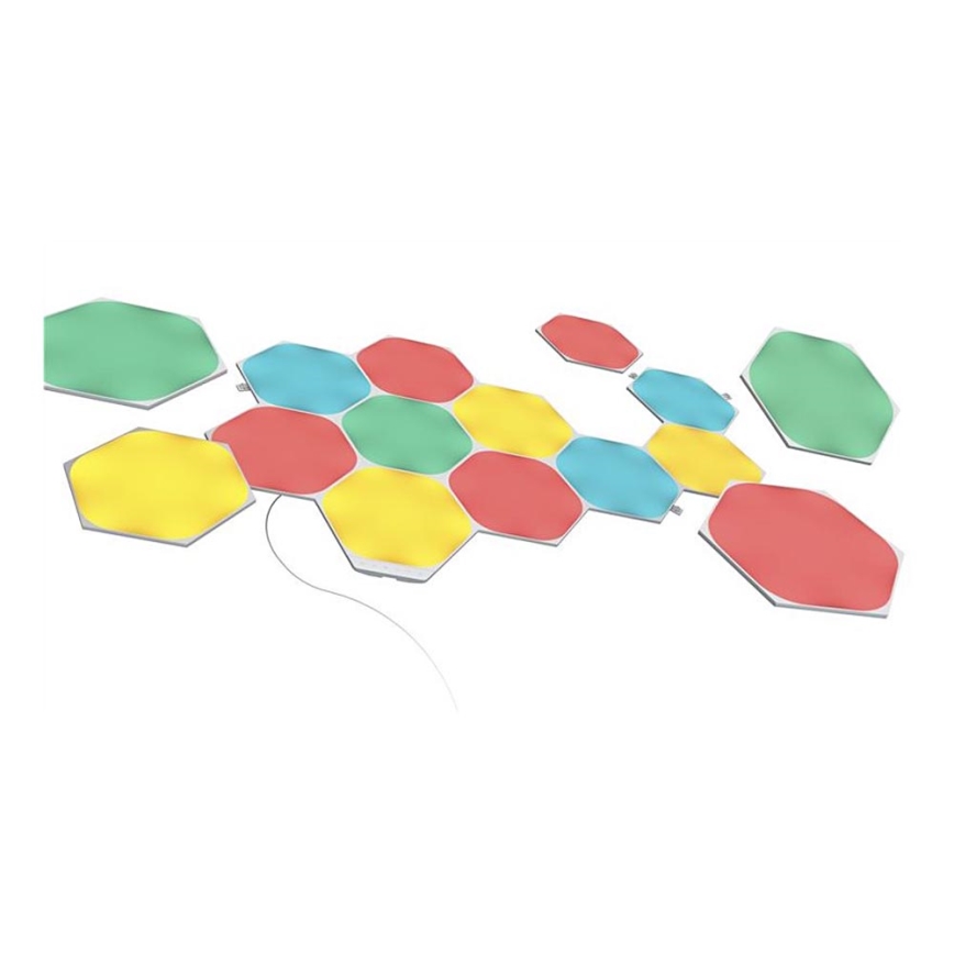 Nanoleaf - SET 15x LED RGB Panel regulable LED/2W/230V 1200-6500K Wi-Fi